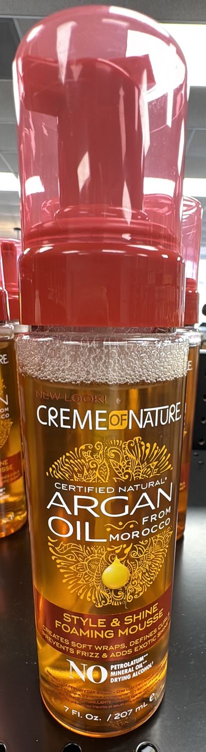 CRM/NAT ARGAN OIL FOAM MOUSSE 7