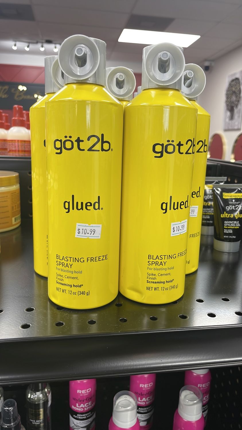 GOT2B GLUED FREEZE SPRAY    12Z