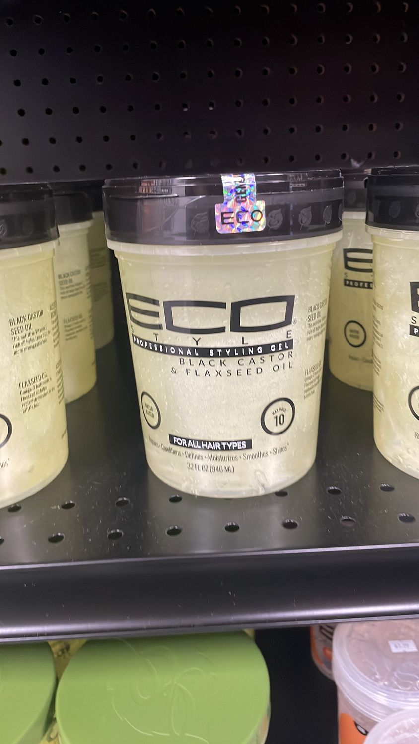 ECO STYLE GEL BLK CAST&amp;FLAX 32Z