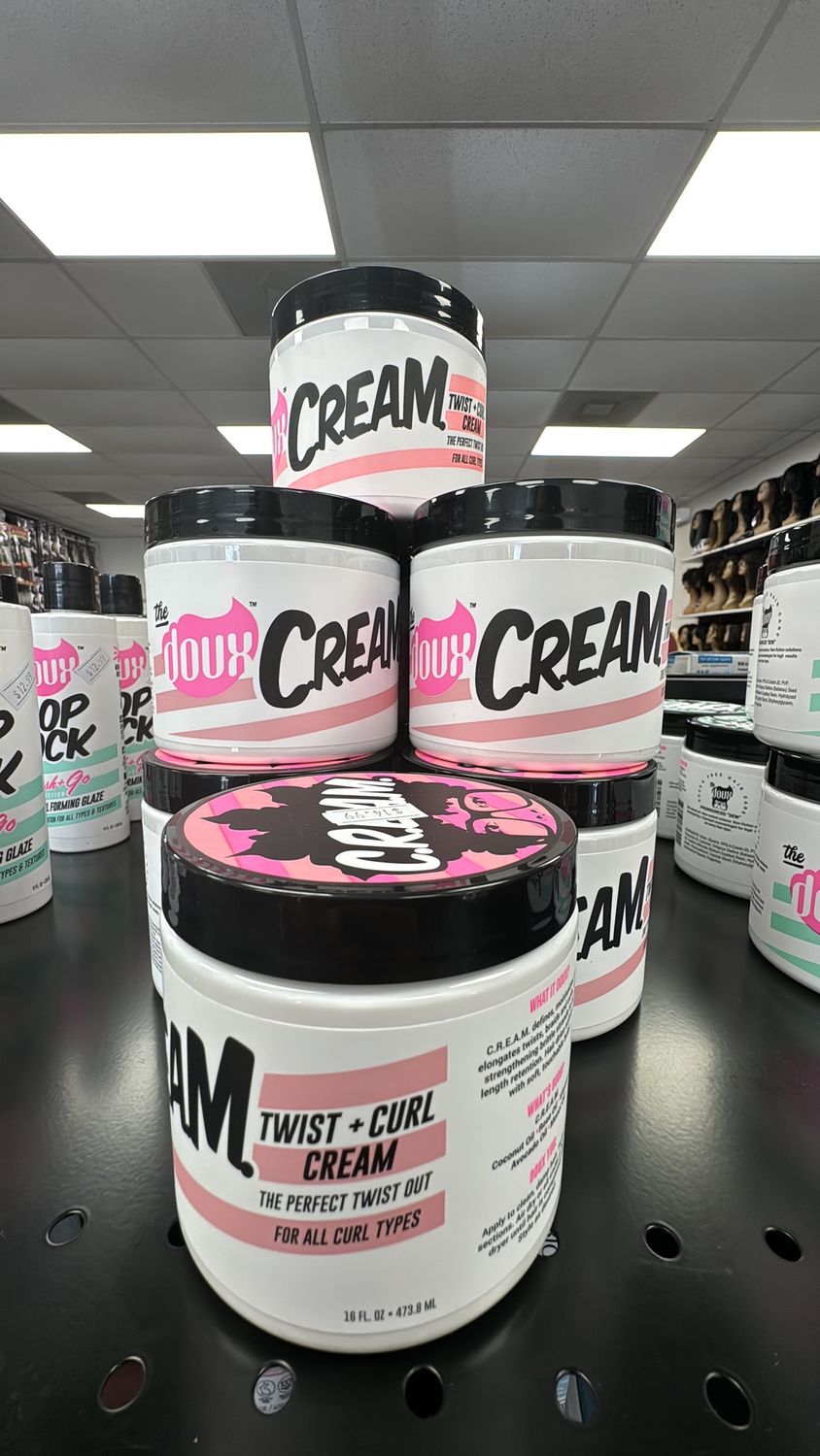 THE DOUX CREAM TWS&amp;CURL CRM 16Z