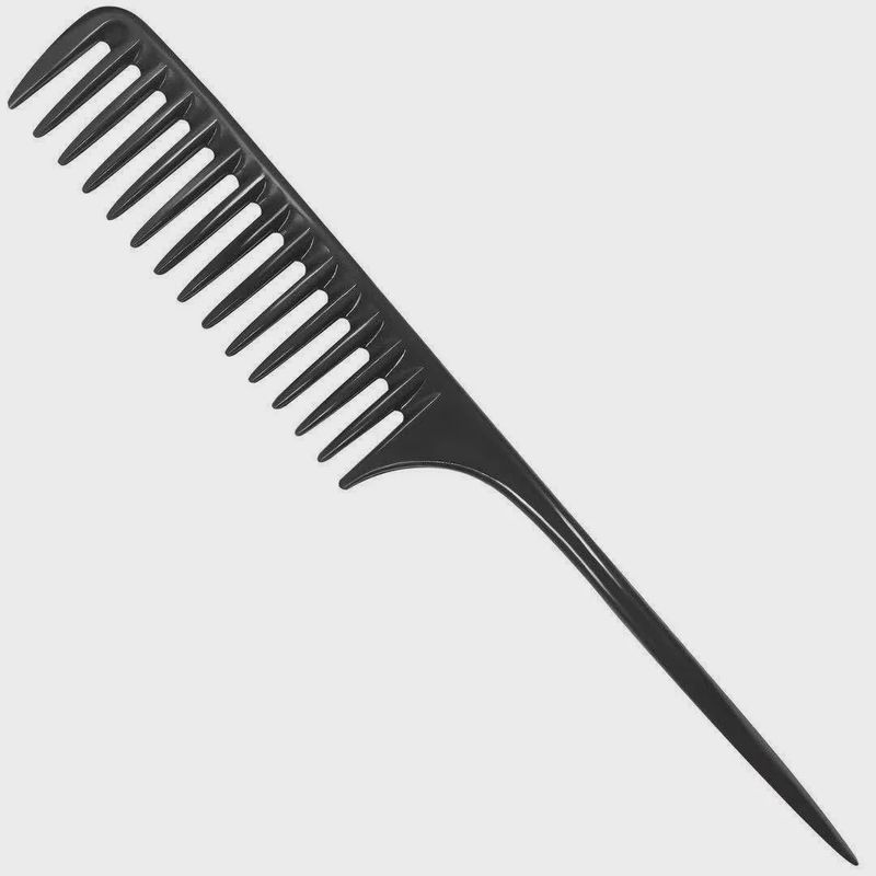 111/2” Wide tooth rat tail comb
