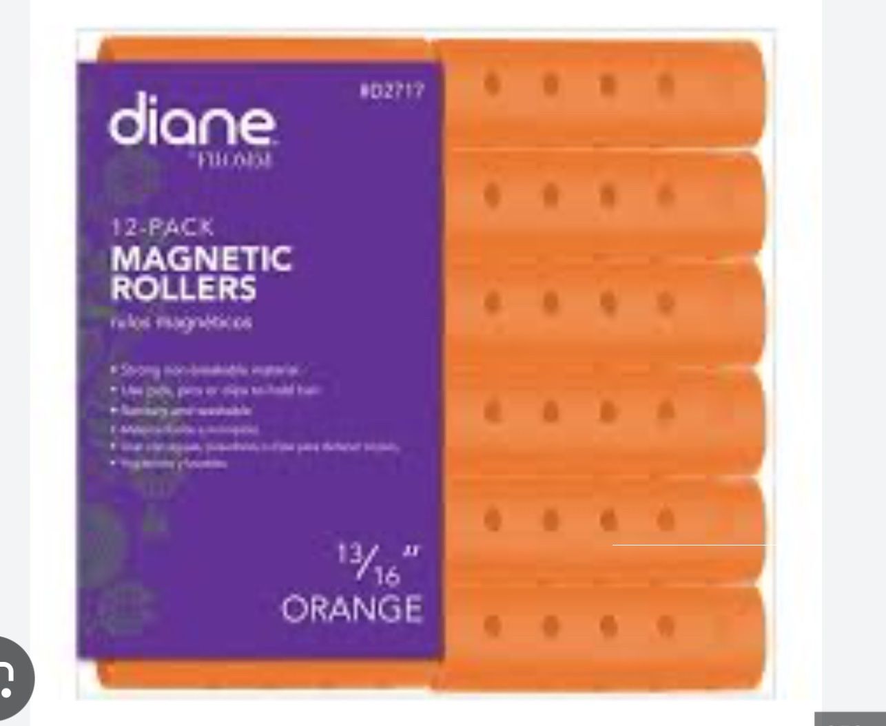 12-pack 13/16” Magnetic Rollers