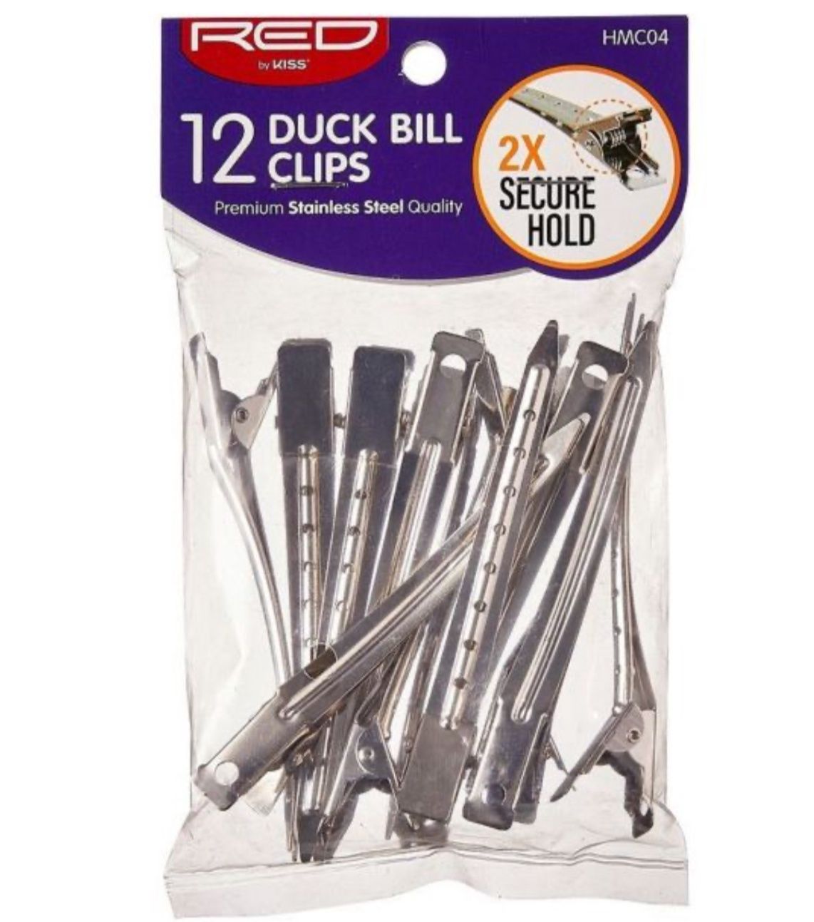 12-Pack Duck bill clips