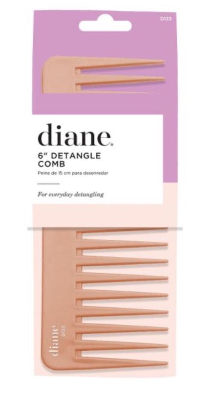 6” Detangle comb