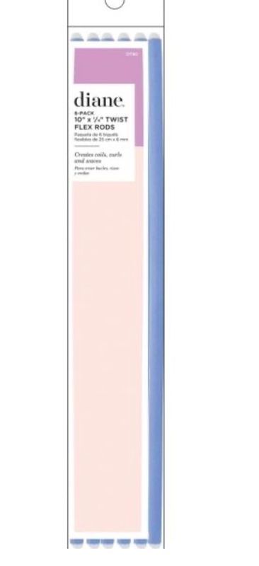 6- pack 10” x 1/4” Twist Flex Rods