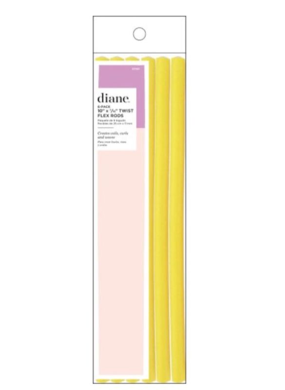 6- pack 10” x 7/16 Twist flex rods
