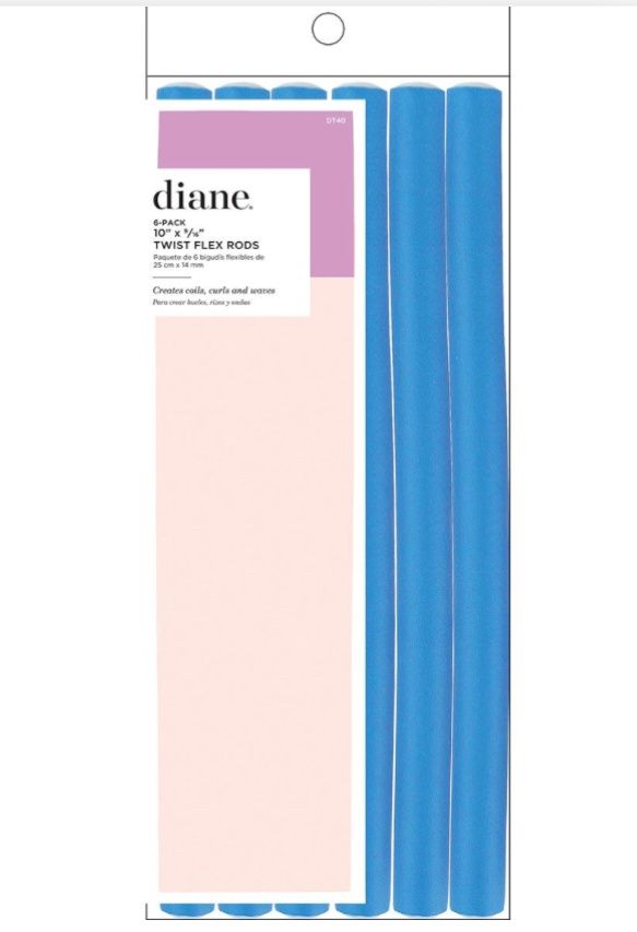 6- pack 10” x 9/16” Twist Flex Rods
