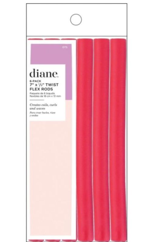 6- pack 7” x 1/2” Twist Flex Rods