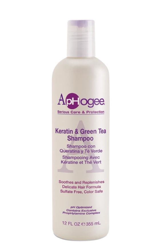 APHOGEE KERATIN/GREEN TEA SHAMPOO 12OZ