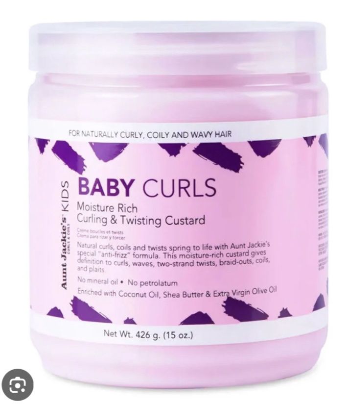 BABY CURLS CURLING &amp; TWISTING CUSTARD