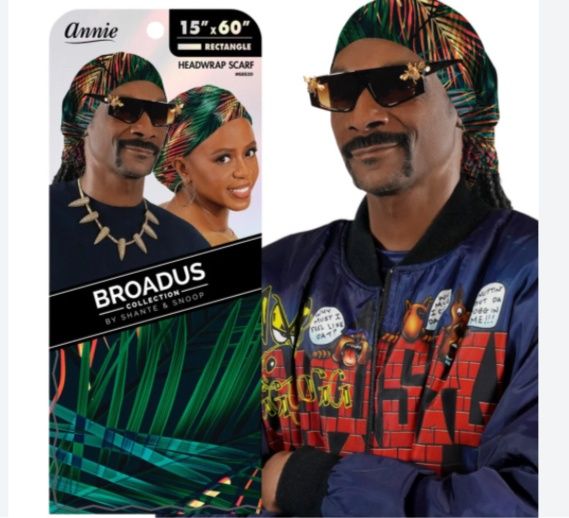 Broadus HEADWRAP SCARF - 15 x 60