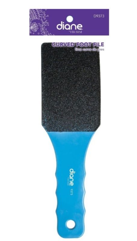 Curved foot file