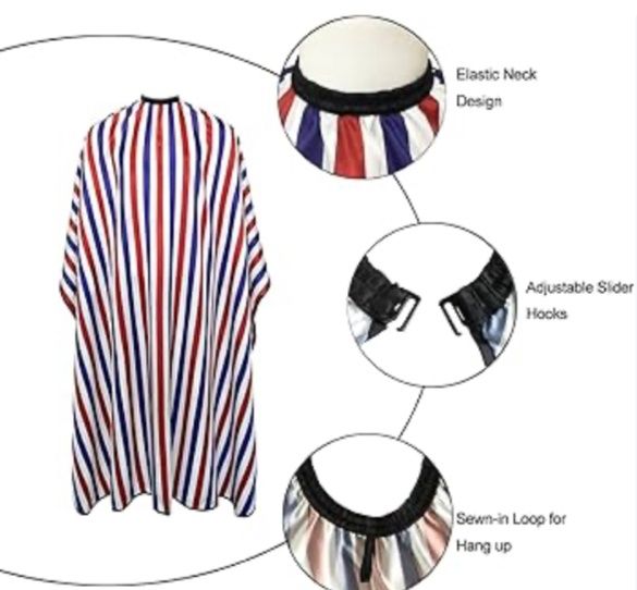 Cutting Cape w/Stretchable Hook