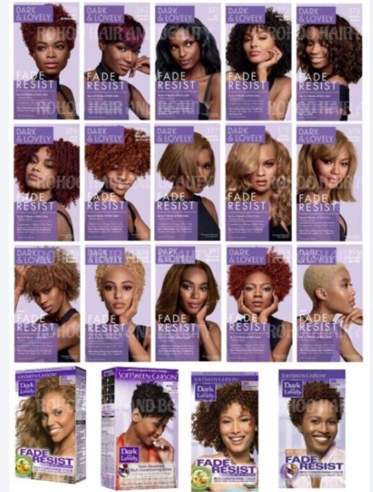 Dark &amp; Lovely Color Permanent Hair Color