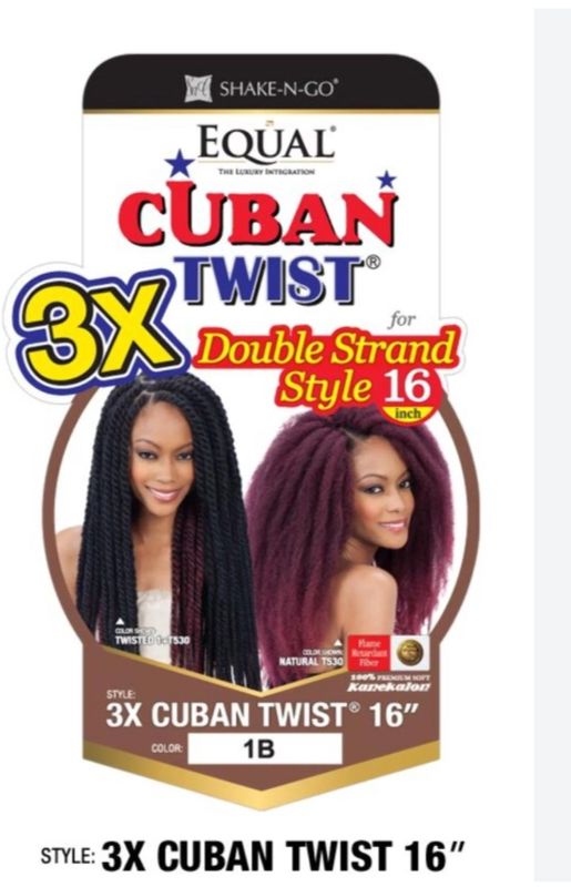 Equal Cuban Twist 16”