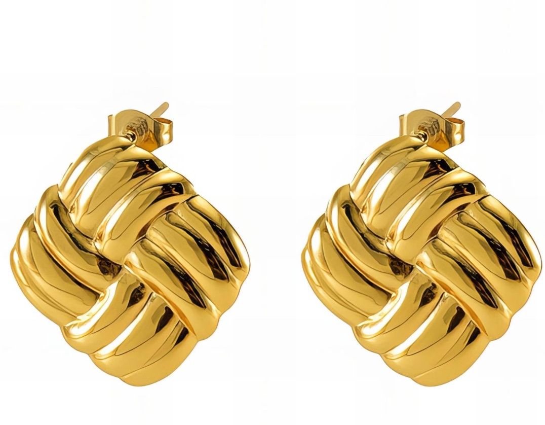 Gold Earrings 88058