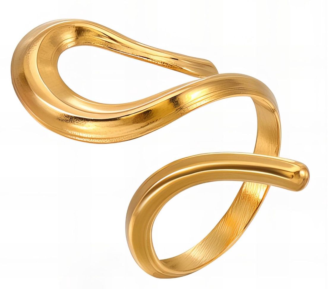Gold Swirl Ring 88479