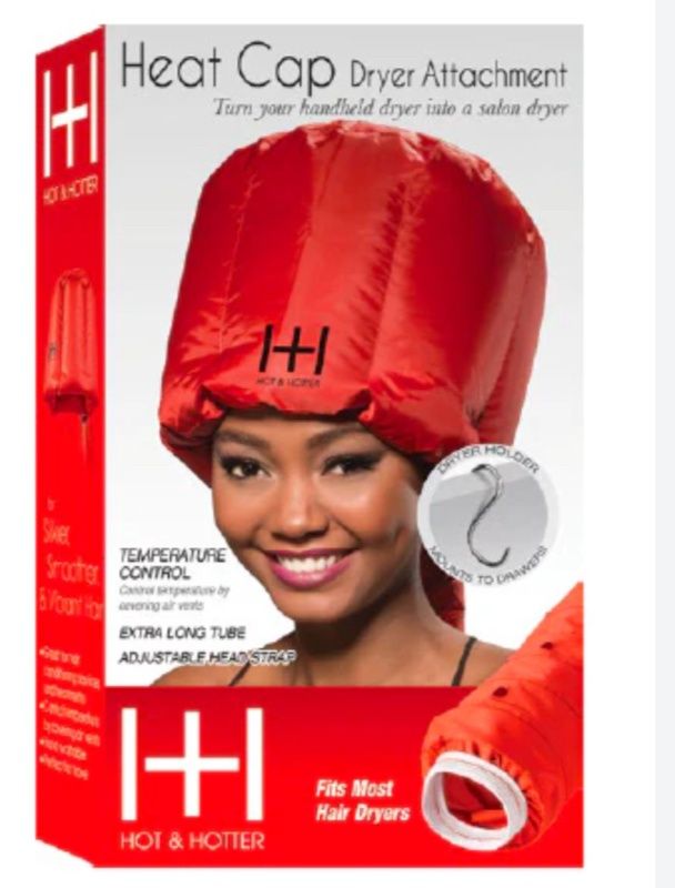 H And H Heat Cap Dryer Attachment 100Cm Red