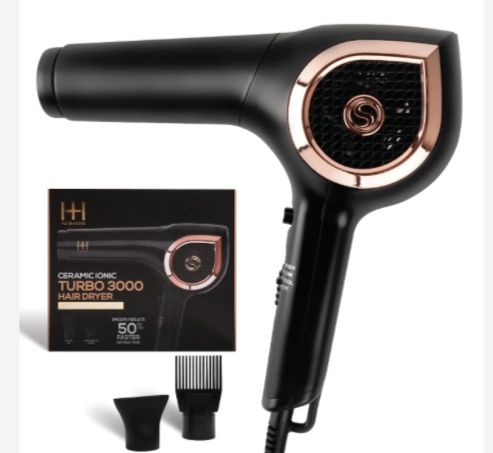 H&amp;H Ceramic Ionic Turbo 3000 Hair Dryer