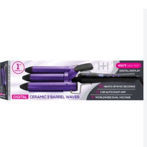 H&amp;H Digital Ceramic 3 Barrel Waver
