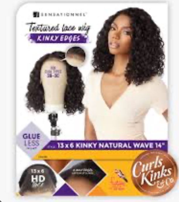Kinky Edge 13X6 Lace Wig -Kinky NaturalWave