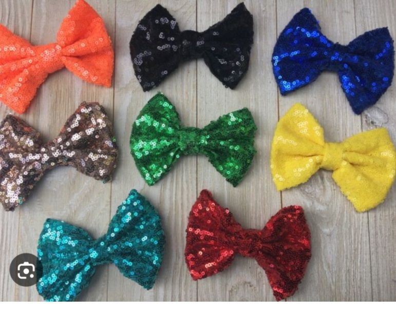 Large Sequin Bows