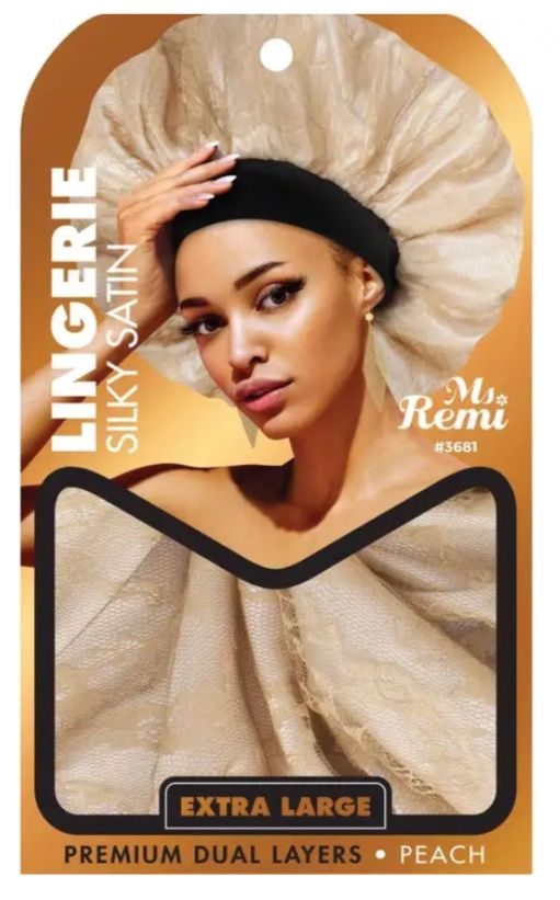 Ms. Remi Lingerie Silky Bonnet Scarf XL, Color Assorted