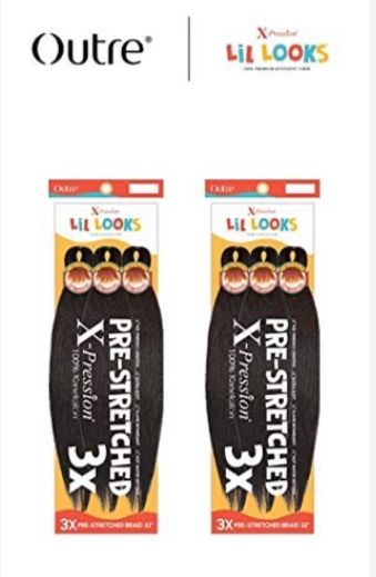 X-PRESSION - LIL LOOKS - PRESTRETCHED  BRAID 32" 3X