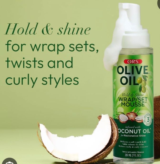ORS OLIVE OIL WRAP SET MOUSSE
