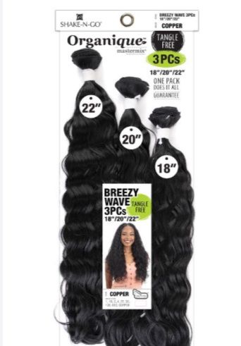Organique Mastermix 3 PCS BREEZY WAVE 18/20/22
