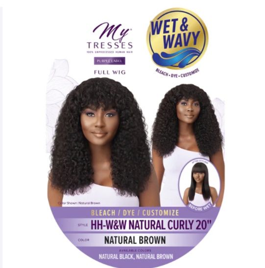 My Tresses 100% human hair W&amp;W Natural Curly