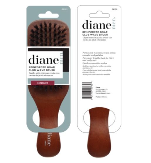 Reinforced Boar club wave brush