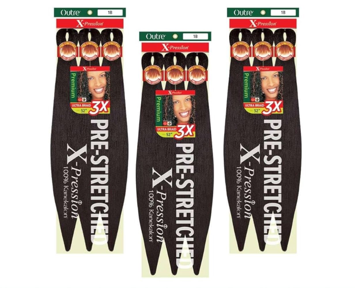 OUTRE X-PRESSION BRAID-PRE STRETCHED BRAID 3X