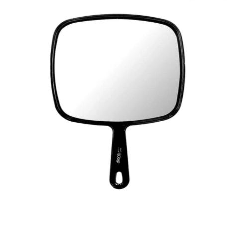 Tv mirror large black