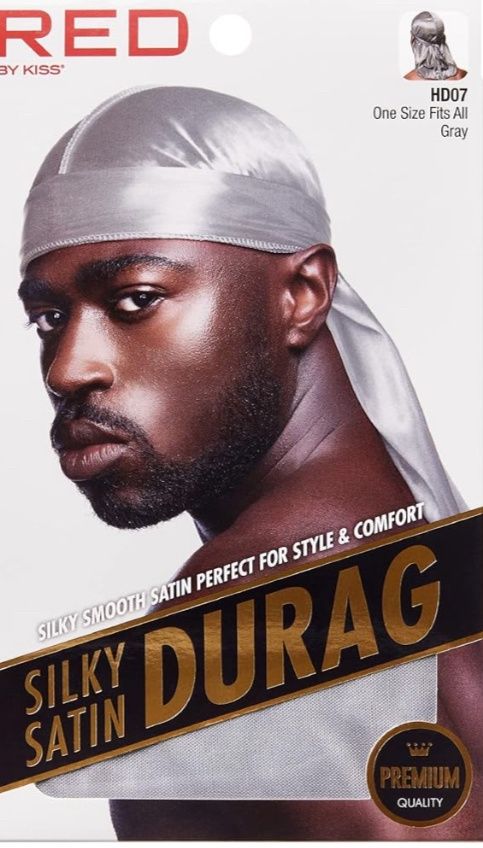 Silky Satin Durag Black
