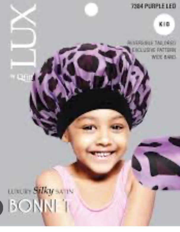 KIDS LUX SILKY SATIN BONNET