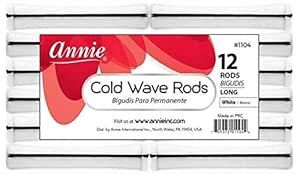 Annie Cold Wave Rod Long 12Ct White