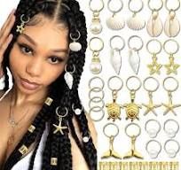 Hair Shells with Rings