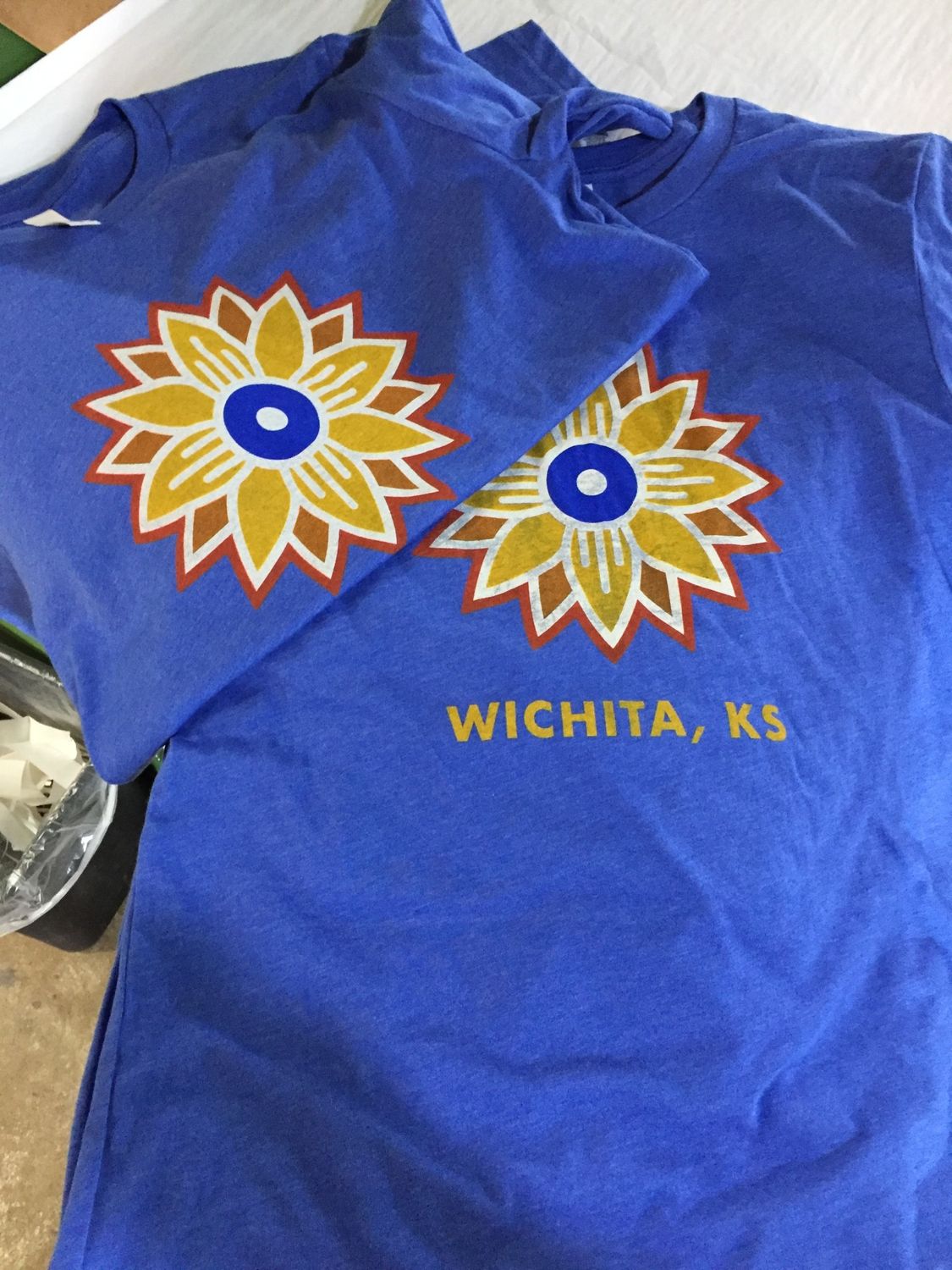 Sunflower Shirt Blue