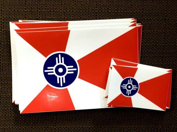 Wichita Flag True Color Decal