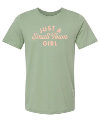 Small Town Girl T-shirt Sage Green 