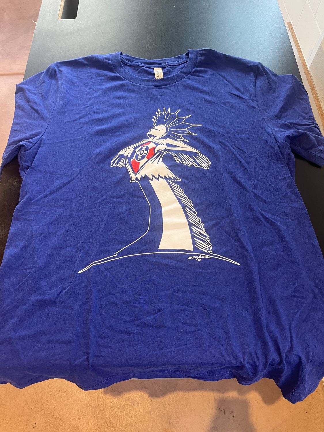 Royal Blue Super Keeper Shirt