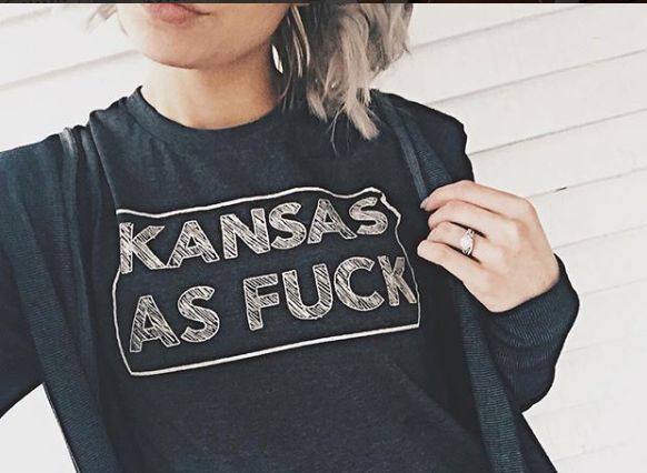 Kansas as Fuck Tee