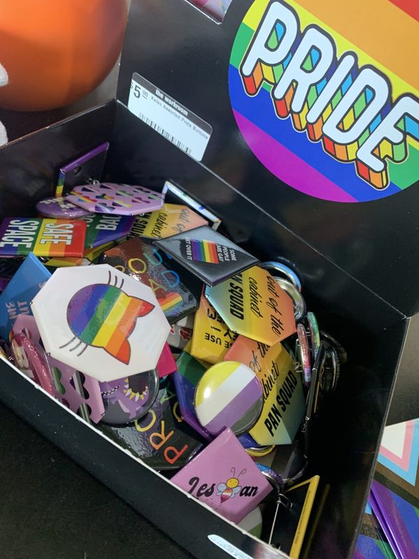 Kalan Assorted Pride Button/Keychain