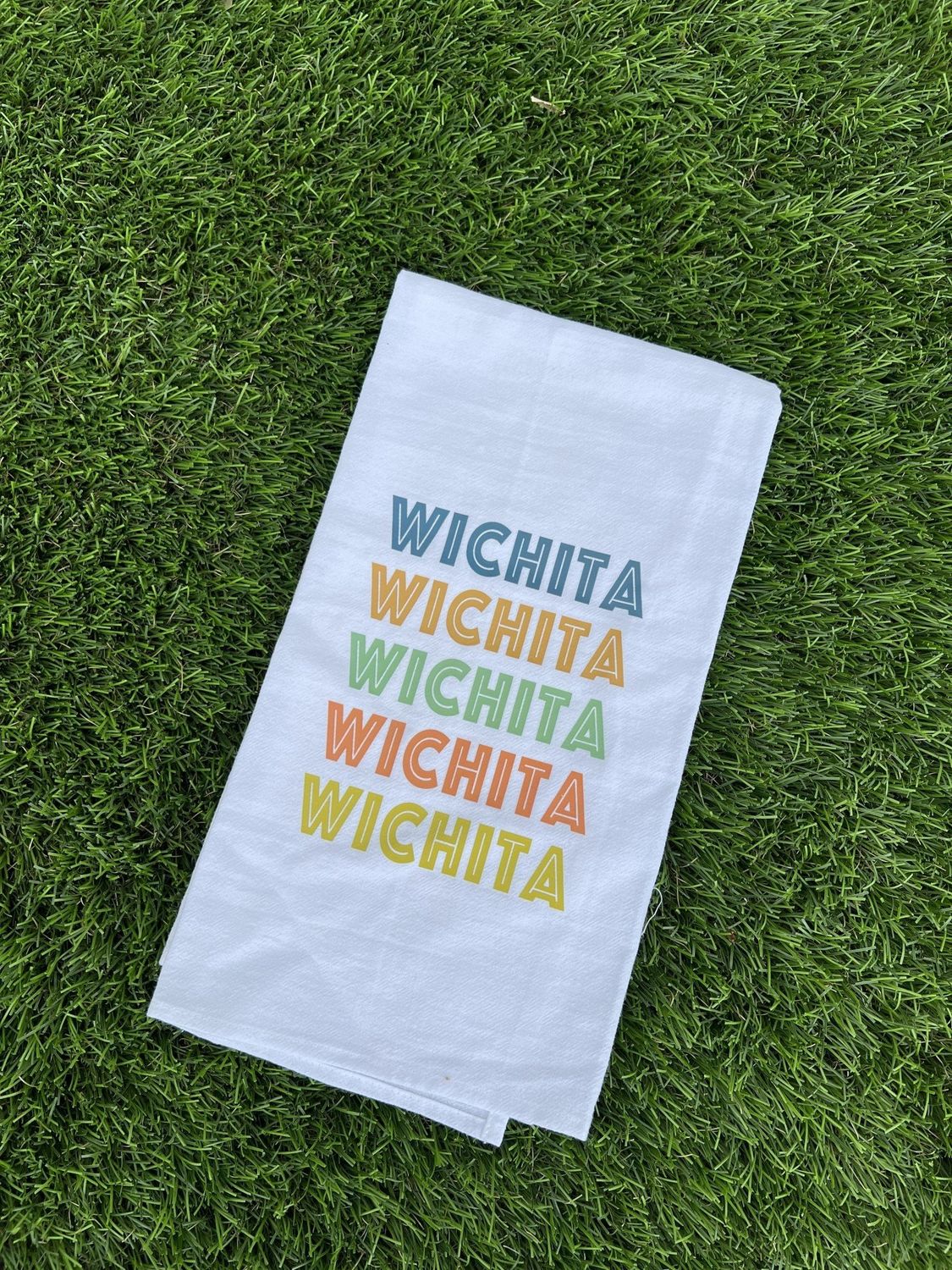 Wichita Retro Color Block Towel
