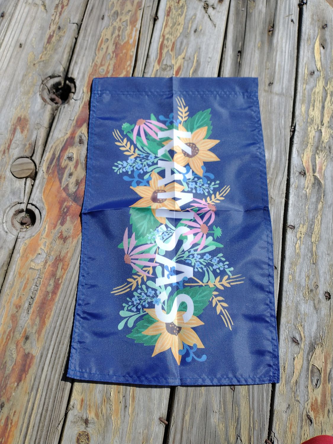 Elisabeth Owens Kansas Flag, Size: 12x20"