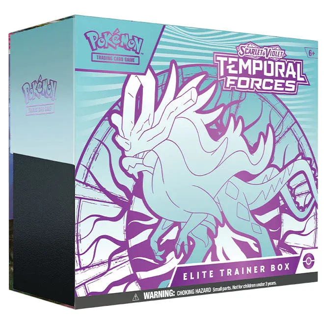 Pokemon - Scarlet & Violet - Temporal Forces - Elite Trainer Box - Walking Wake