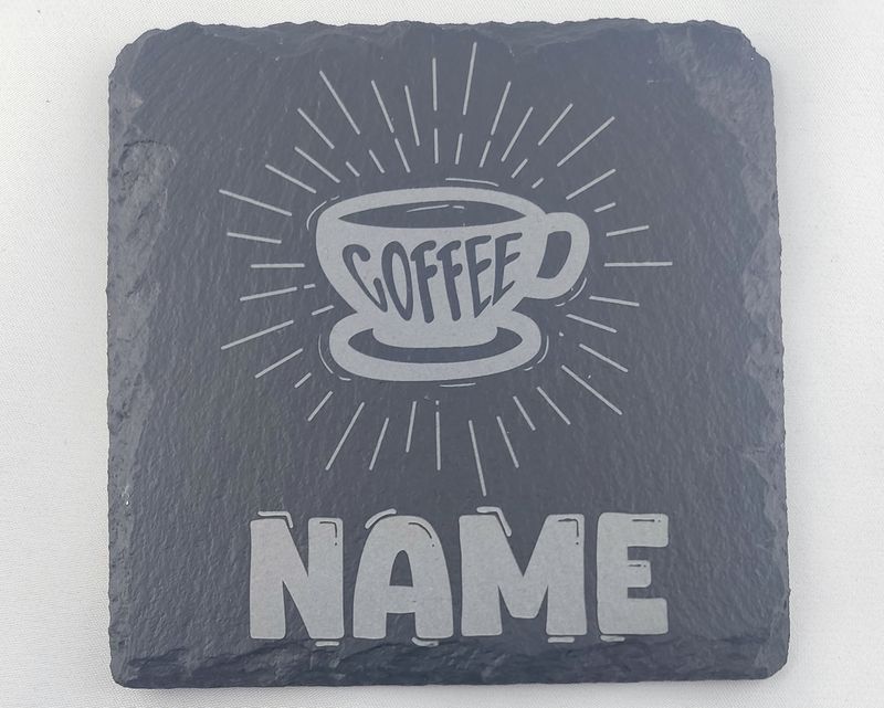 Getränkeuntersetzer Name-personalisiert