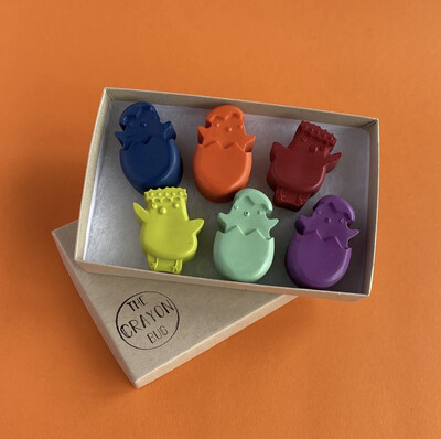 Easter Chicks Crayon Gift Set
