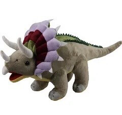 Plush Triceratops 12in